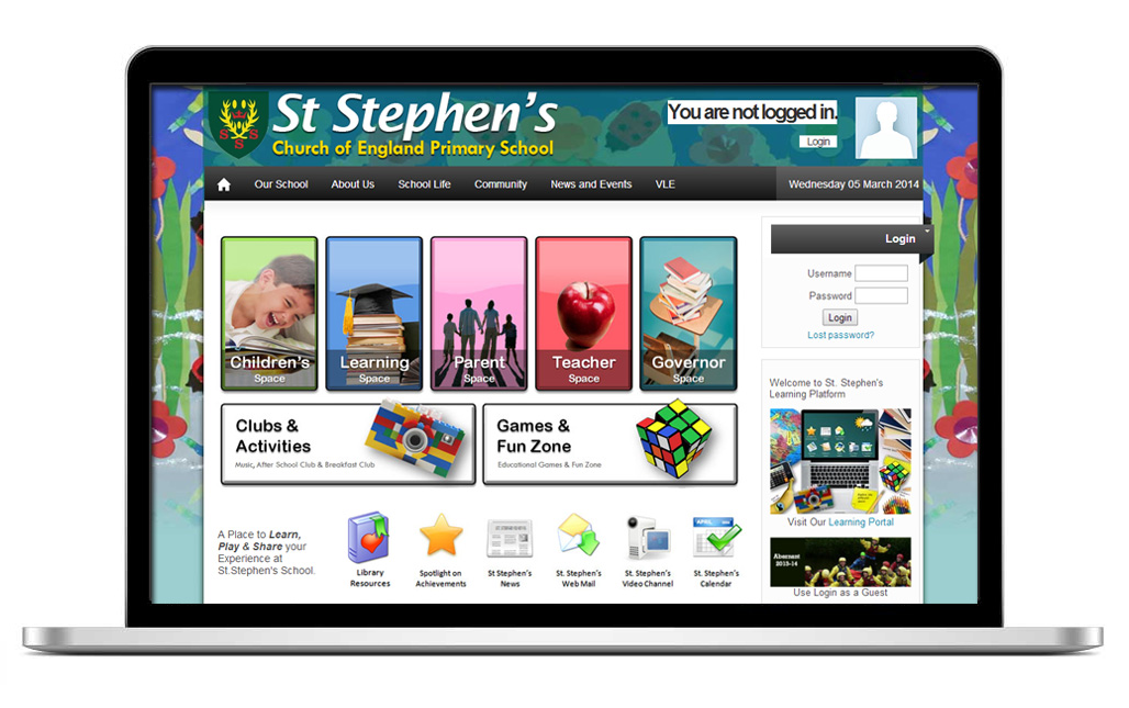 st stephens website