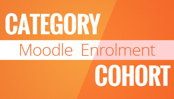 Category vs Cohort Enrolment on Moodle