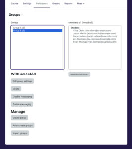 How to Enable Groups in Moodle, When to Use Groups & Activities that ...
