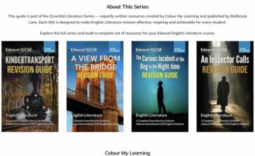 Edexcel IGCSE English Literature Revision Guides