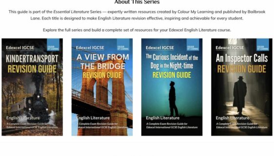 Edexcel IGCSE English Literature Revision Guides