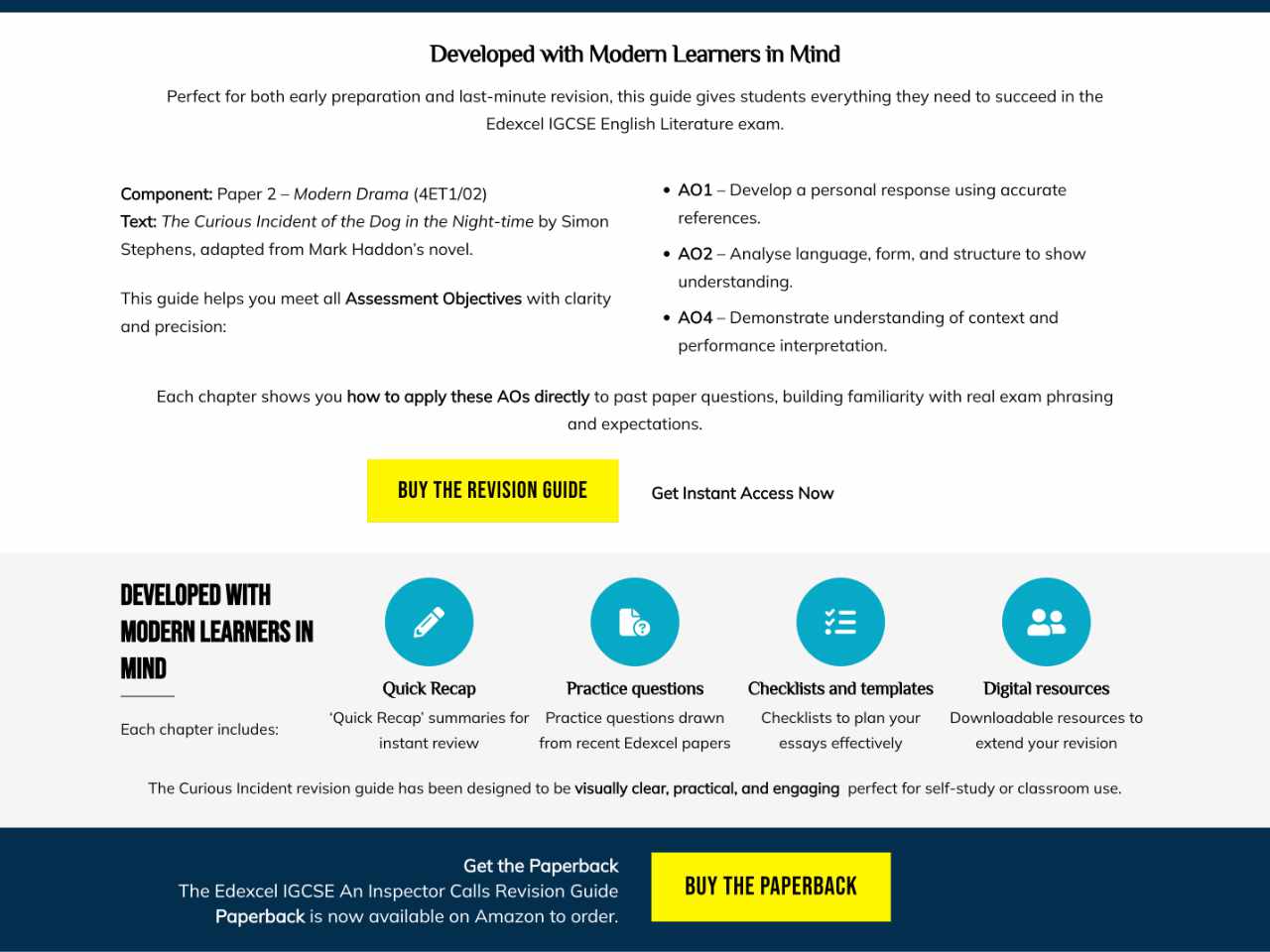 TCIOTDITN Developed for Modern Learners