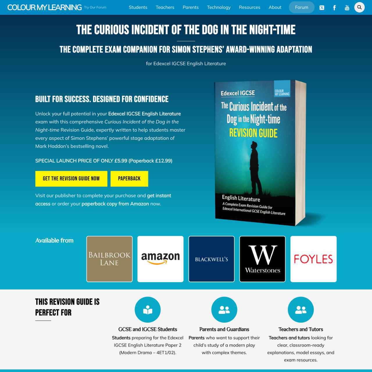 TCIOTDITN Top Fold