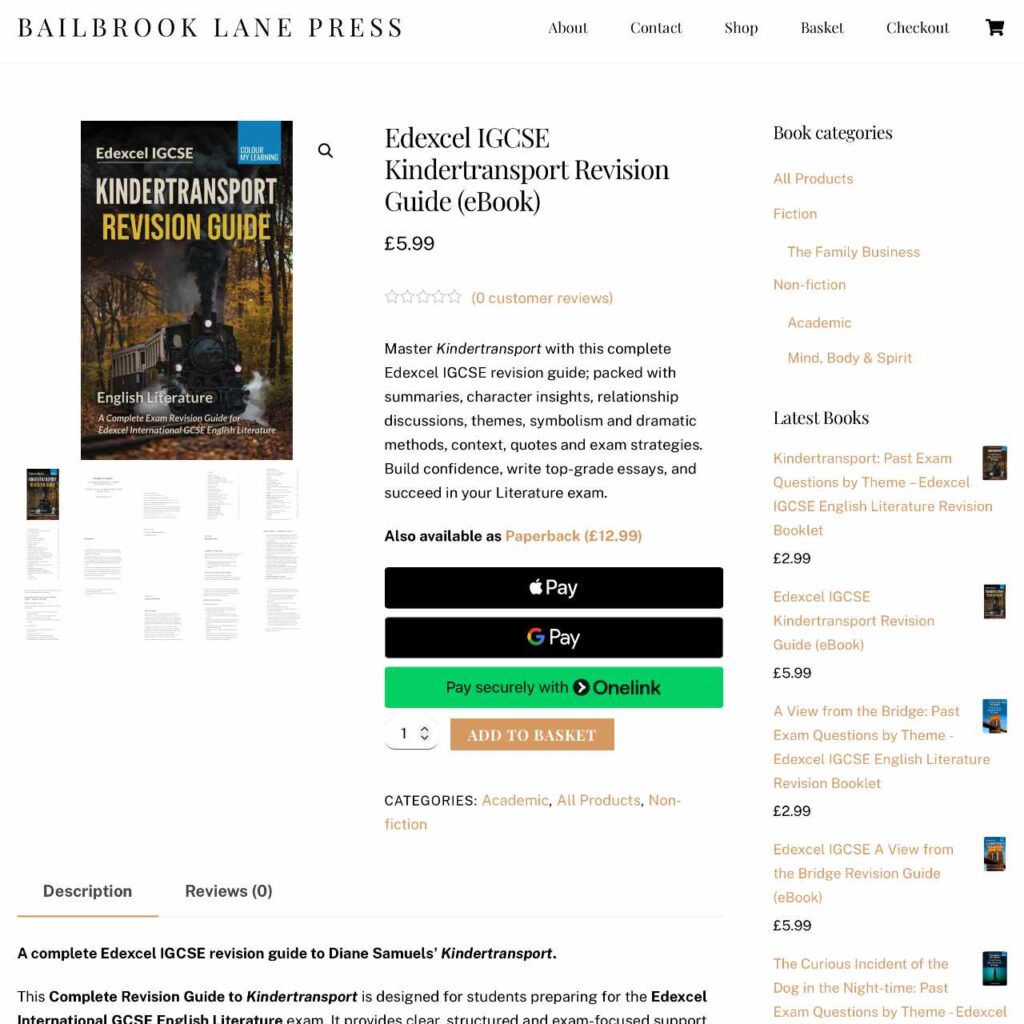 kindertransport ecommerce