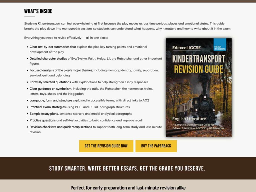 kindertransport whats inside